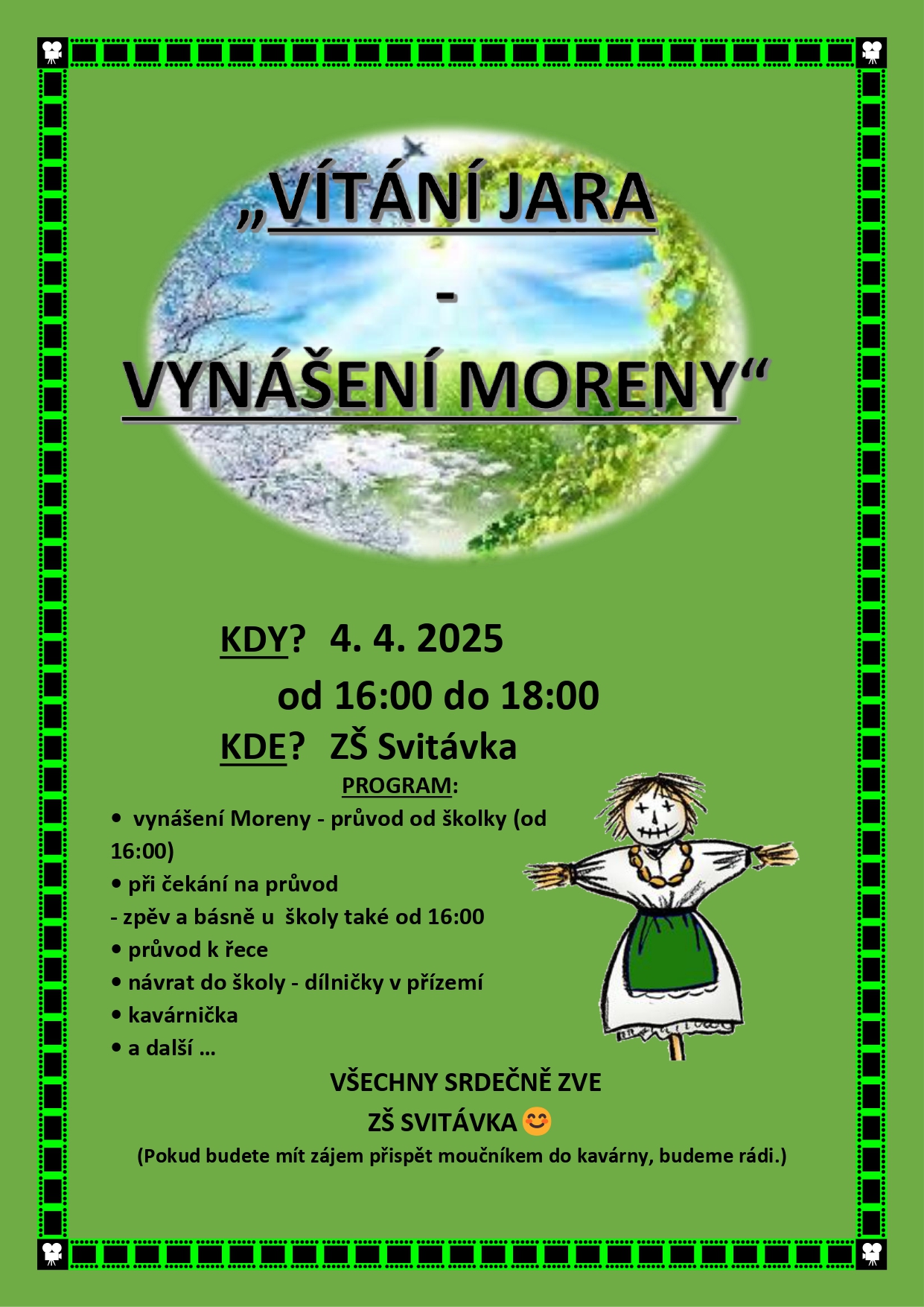 Vítání Jara - vynášení Moreny