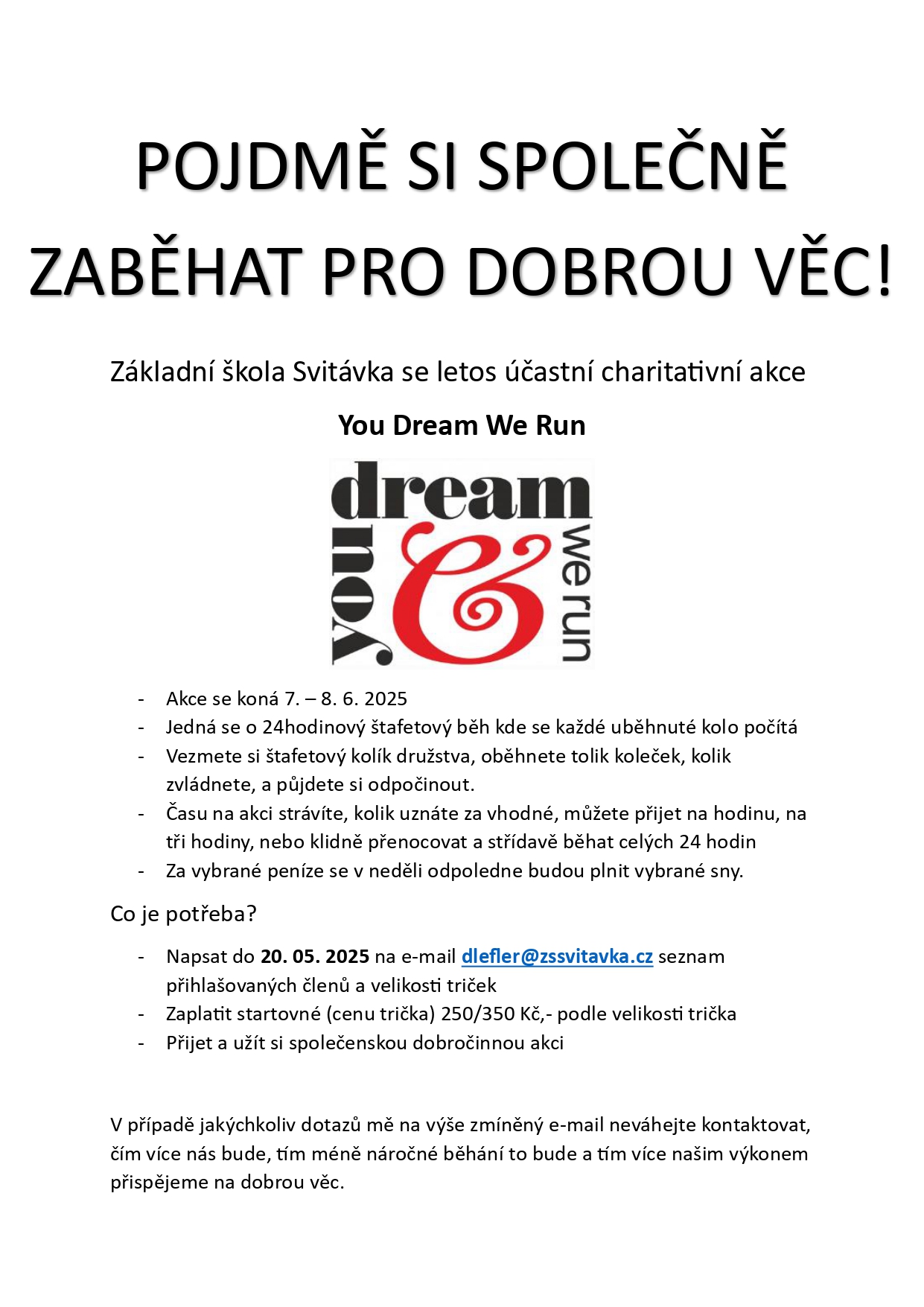 You Dream We Run 2025