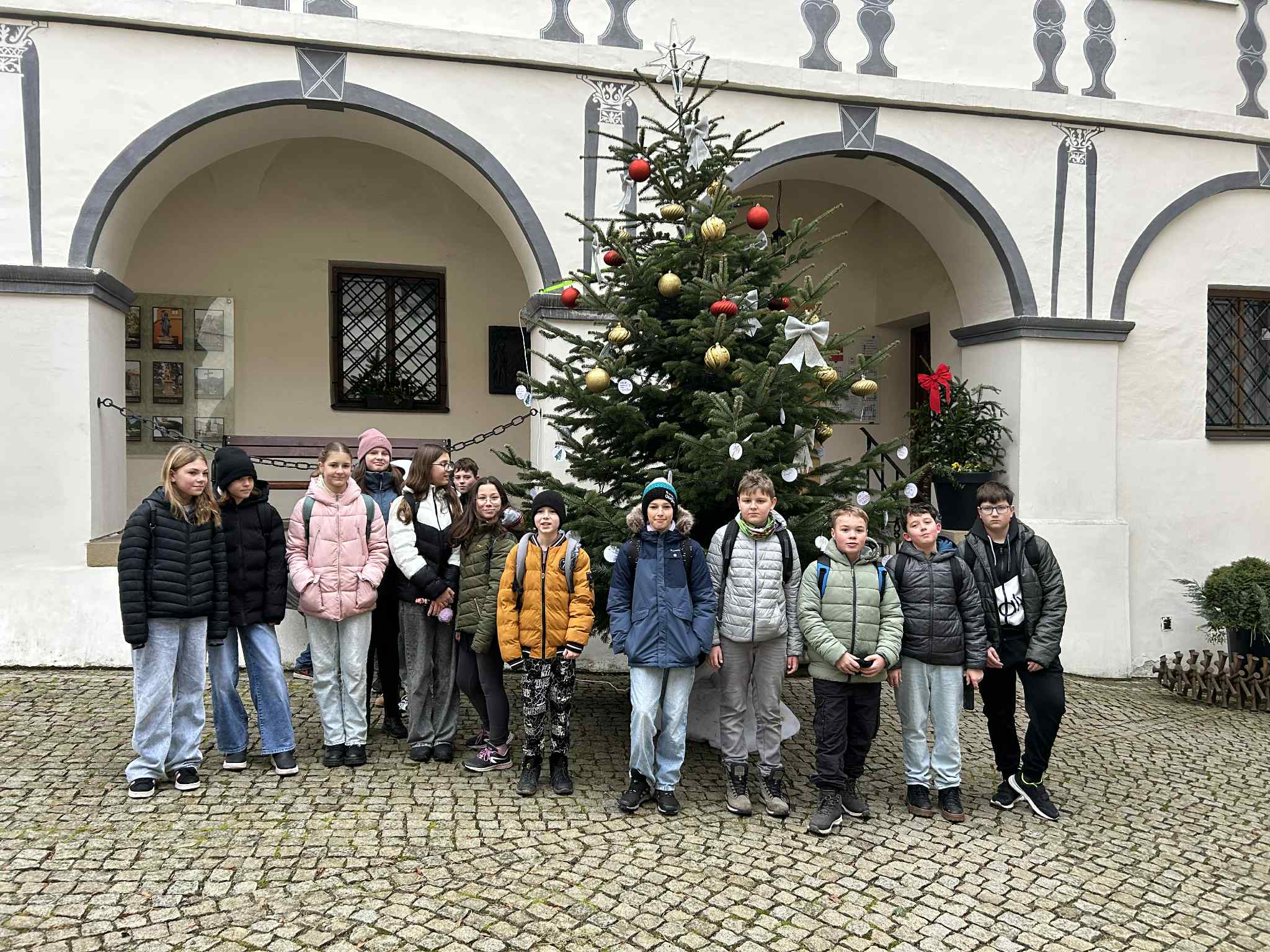 Výlet 6. třídy do muzea