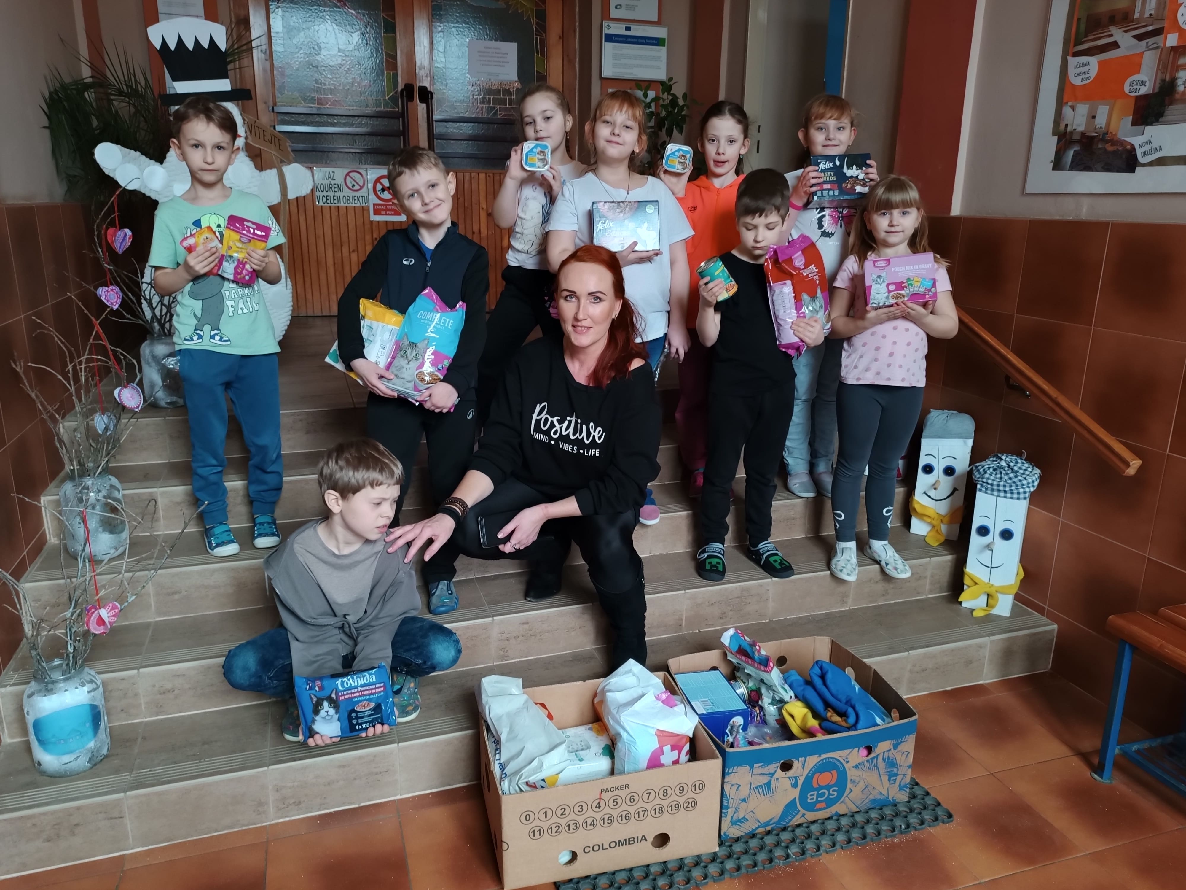 Děkujeme za dary pro kočičky