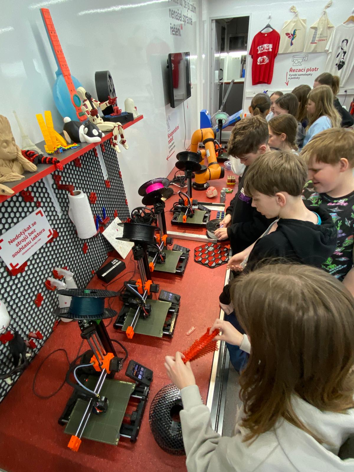 Návštěva FabLab kamionu