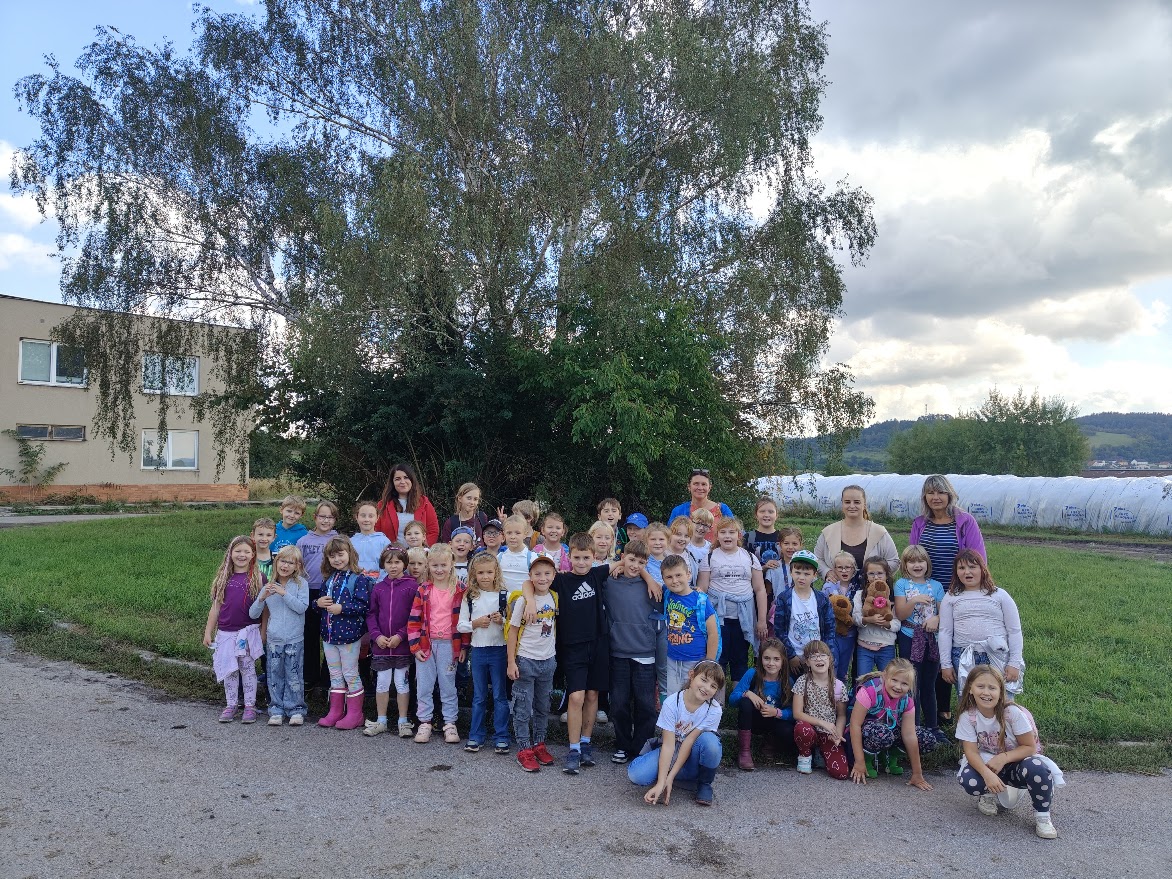 Výlet školní družiny do kravína
